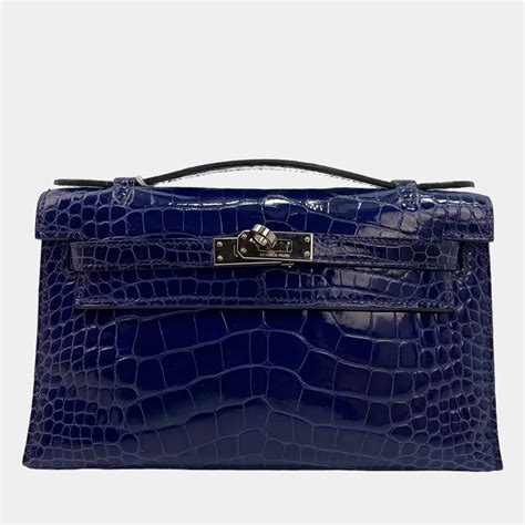 hermes kelly pochette croco|hermes kelly pochette crocodile.